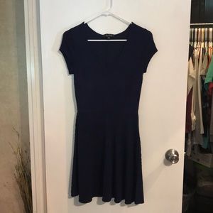 Navy blue dress
